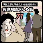 裁判せずに慰謝料請求した話７１